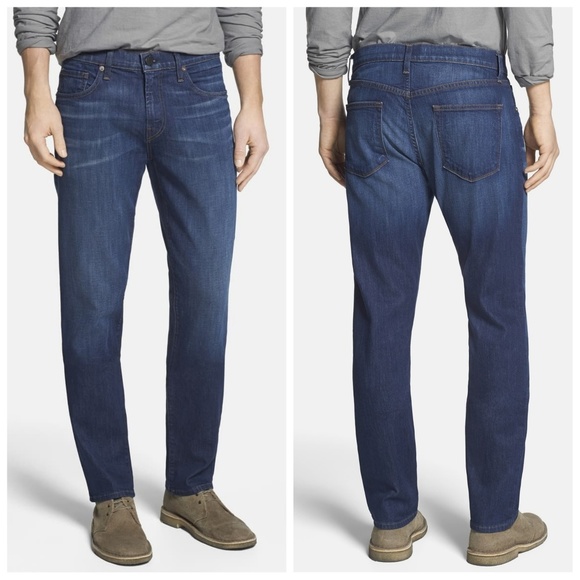 J Brand Cole Relaxed Straight Dark Wash Jeans Sold Out Nordstrom NWT 32 - Picture 2 of 8